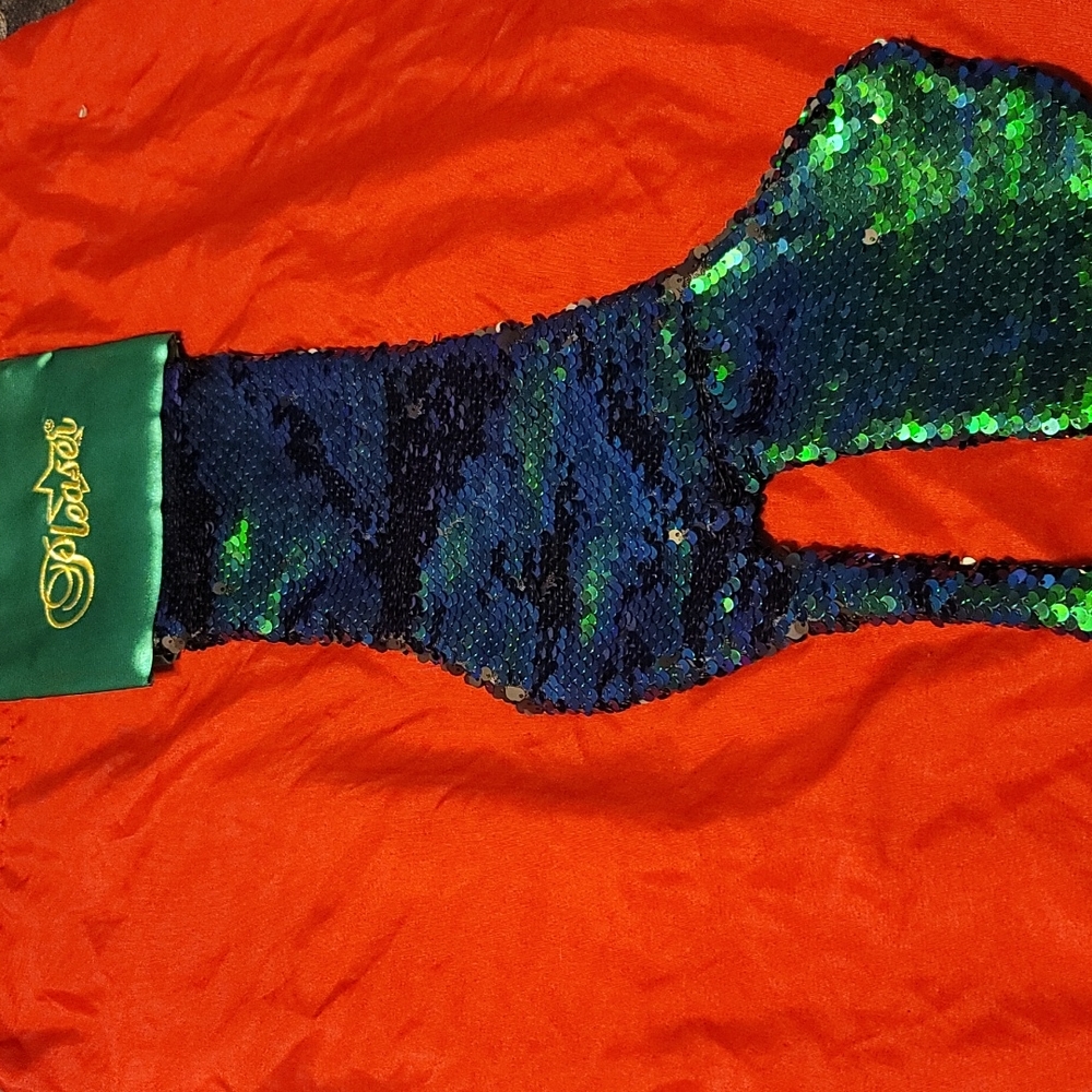 Pleaser high heel Christmas stocking